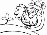 Owls Mewarnai sketch template