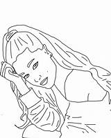 Ariana Grande Drawing Drawings Break Outline Google Coloring Pages Search Ca Para Colouring Dibujos Imprimir Kids Colorear Getdrawings Artículo Cartoon sketch template