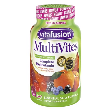 vitafusion multivites adult multivitamin gummies  ct walmartcom