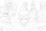 Kages Lineart Nagato sketch template