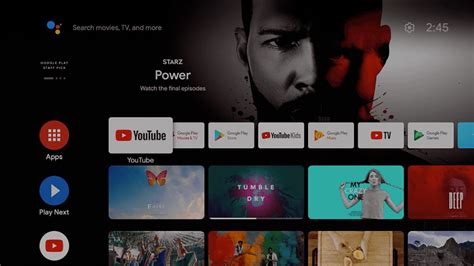android tv   full screen cinematic teasers   home