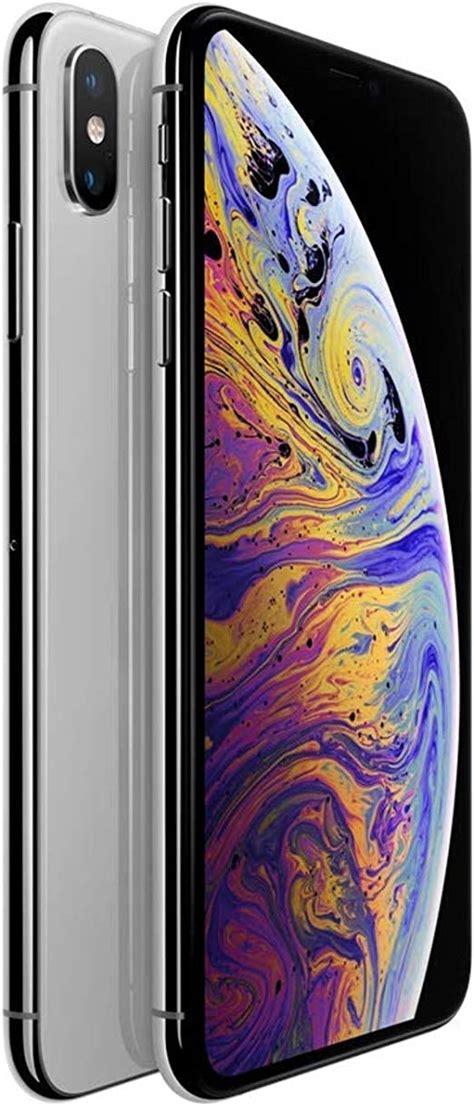 apple iphone xs fully unlocked  gb silver renewed amazonca cell phones accessories