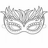 Mask Coloring Venetian Pages Printable Masks Butterfly Masquerade Supercoloring Drawing Mardi Gras Categories sketch template