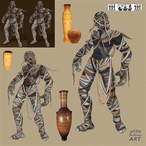 Artstation Mummy Concept Art