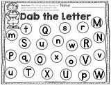 Number Bingo Dab Dabber Dabbing Uppercase Lowercase Counting Teacherspayteachers sketch template