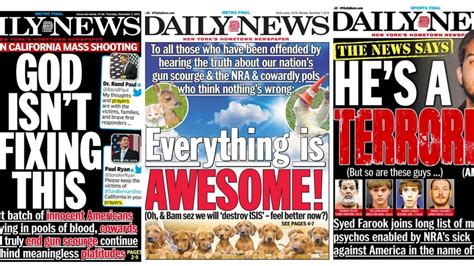 york daily news front page hits   time  puppies