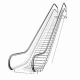 Escalator Elevator sketch template
