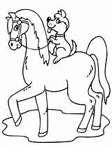 Horse Coloring Pages Printable Kids sketch template