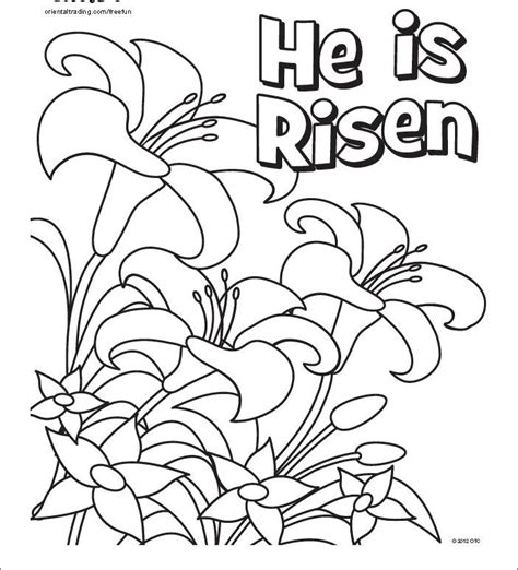 easter coloring sheets  church coloring pages