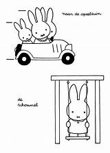 Coloring Miffy Pages Coloringpages1001 Print sketch template