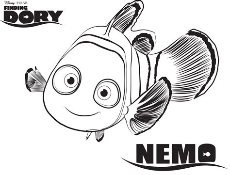finding dory coloring pages coloring home
