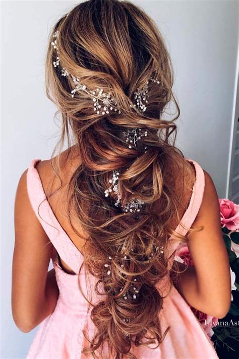33 elegant wedding hairstyles for long hair long bridal