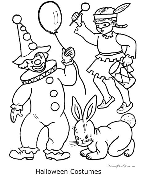 printable coloring pages halloween