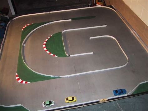 mini  track ideas rc track rc car track slot car tracks