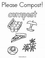 Compost Coloring Pages Please Kids Printable Worksheets Land Pollution Clipart Worksheet Twistynoodle Sheet Earth Activities Print Preschool Fun Library Designlooter sketch template