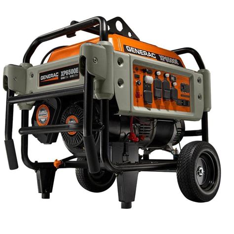 Generac 6 500 Watt Gasoline Powered Electric Start Portable Generator