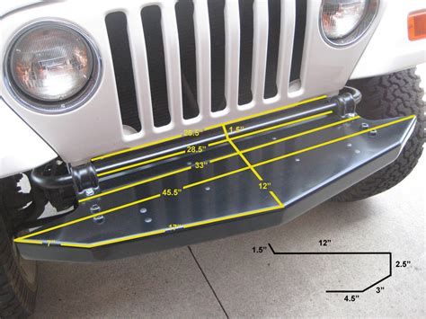 bumper build jeep wrangler tj forum