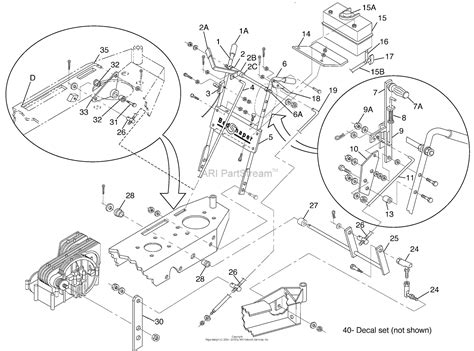 bunton mower parts diagram