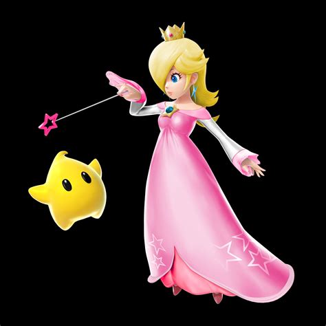 Princess Peach Rosalina Super Smash Bros For Wii U Skin
