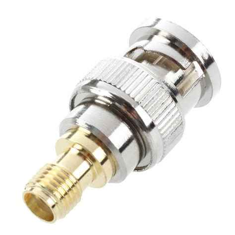 Bnc Male To Sma Female Plug Coax Adapter Ts Ebay