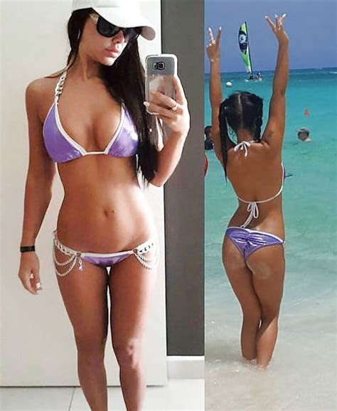 sandy stripper takes on purple thong bikini 51 pics
