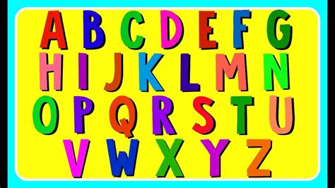 kids alphabet neryranch