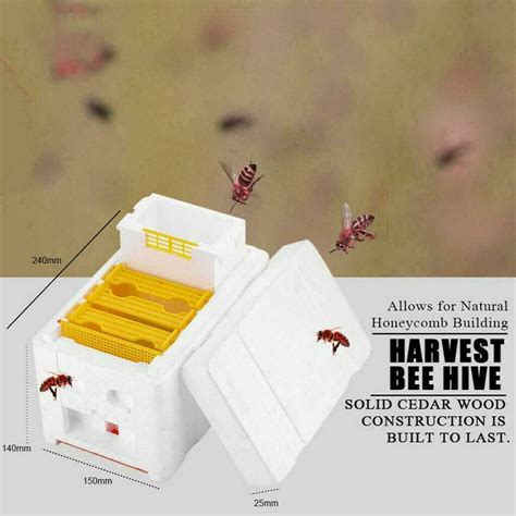 Portable Bee Mating Nuc Hive Harvest Pollination Beekeeping Beehive Box