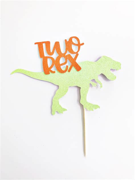 rex cake topper dinosaur cake topper dinosaur  etsy dinosaur