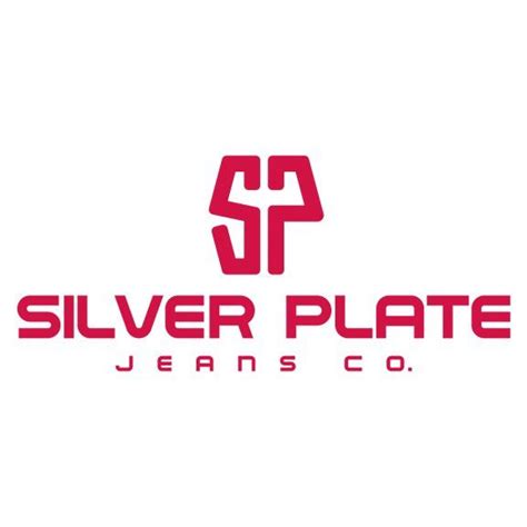 silver plate jeans  brands   world  vector logos  logotypes logo