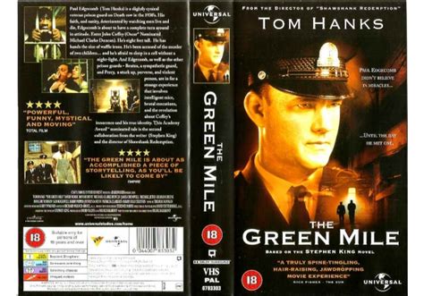 green mile the 1999 on universal united kingdom vhs videotape