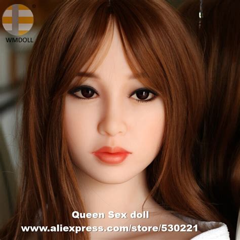 wmdoll new top quality realistic sex dolls head with oral sexy for