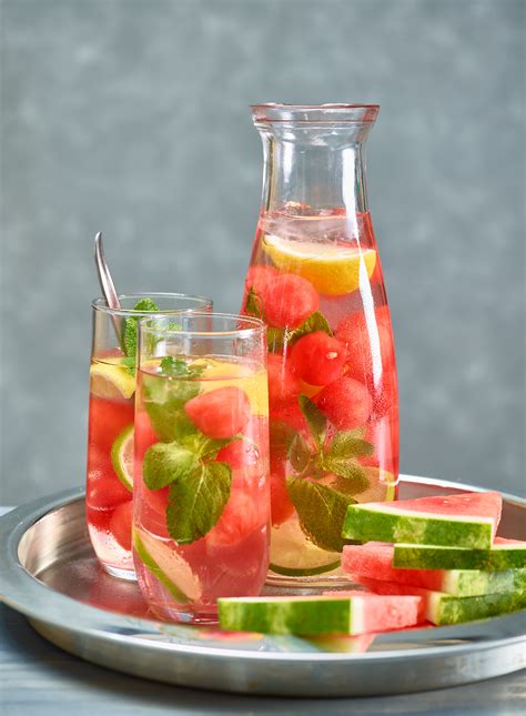 watermelon infused water watermelon board