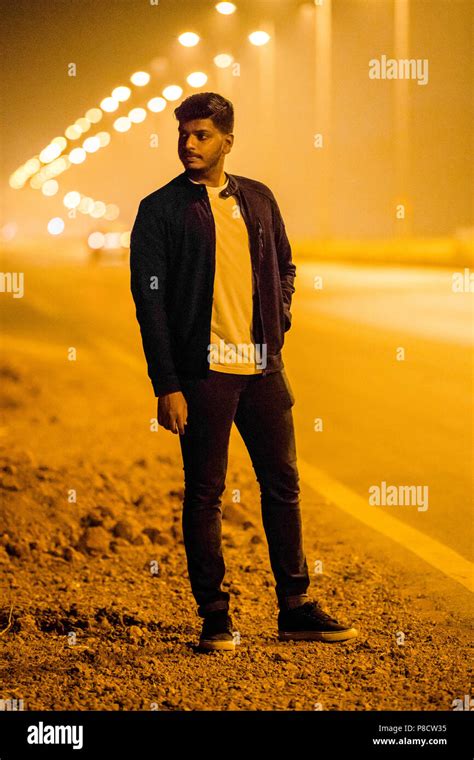 stylish pose indian young man  res stock photography  images alamy
