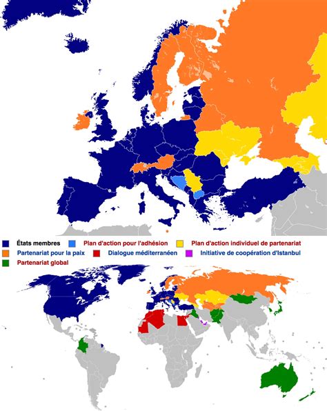 nato partnerships map populationdatanet