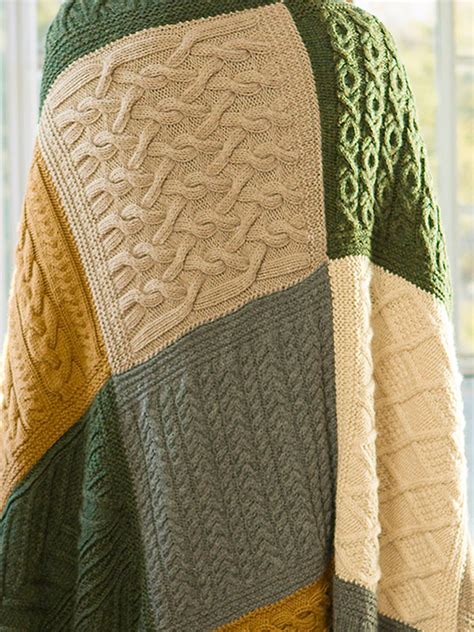 top  sampler stitch afghan  knitting patterns