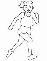 Olympic Runners Cliparts Gymnastics sketch template