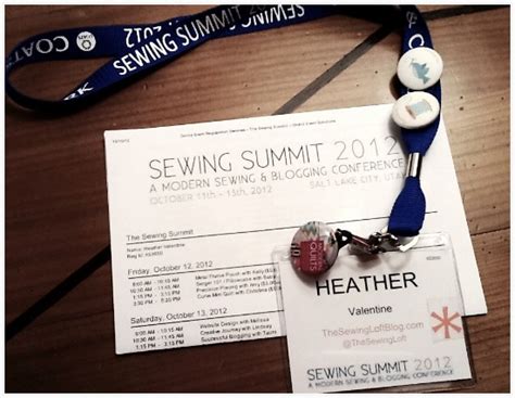 stitching at the sewing summit conference recap