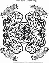Coloring Celtic Pages Mandala Adults Getcolorings sketch template