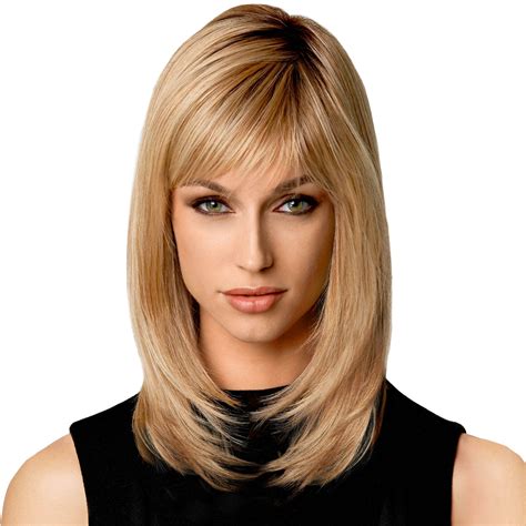 Per coloro che invece hanno paura di tagliare, allora parliamo di sfilato, un taglio che non incide sulla lunghezza dei capelli, ma semplicemente va a sfoltire . Long&Layered parrucca taglio lungo scalato con frangia - QVC Italia