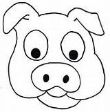 Pig Wikiclipart sketch template