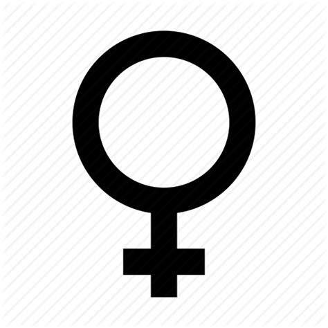 female gender gender symbol girl male sex woman icon
