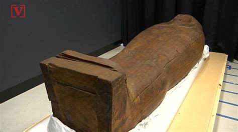 empty egyptian coffin kept in museum contained a 2 500 year old mummy ancient pages