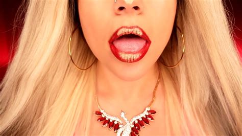 Asmr Crazy Woman Licks Your Face Clean With Tongue [lens Licking] Youtube