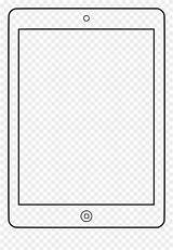 Ipad Clipground Pinclipart sketch template