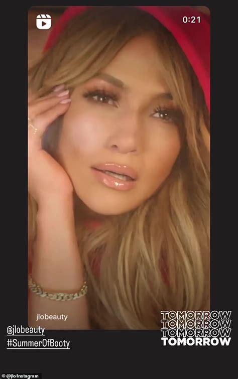 jennifer lopez shows off her curves in a new promotional reel for her