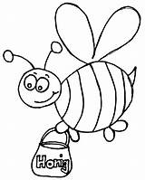Biene Malvorlagen Bienen Honigtopf Nadines Erwachsene Tiere sketch template
