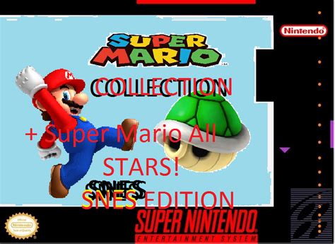 Viewing Full Size Super Mario Collection Snes Edition Box Cover