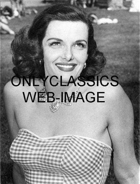 1951 Sexy Curvy Jane Russell Swimsuit Diamond Necklace Photo Pinup