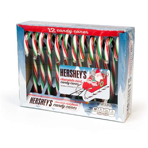Chocolate Mint Candy Canes By Hershey Bulk Candy