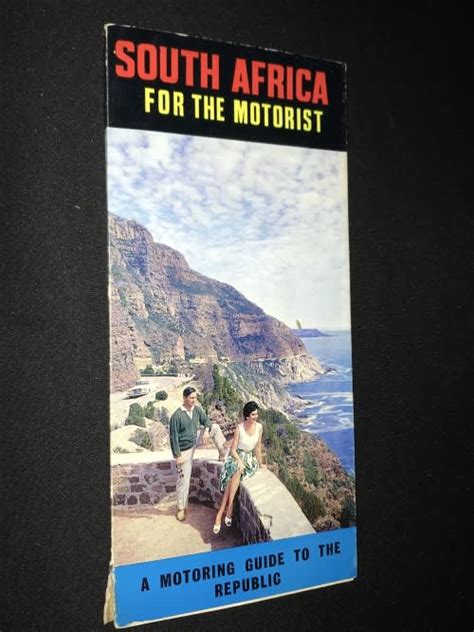 africana vintage south africa   motorist booklet  listed     mar